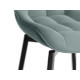 Стул Бостон / Кайл, серо-зеленый/черный