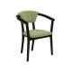 Кухонный стул Харви, венге/зеленый