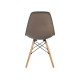 УТ000000272 Стул EAMES, бежево-серый, дер. ножки (8056PP DARK GREY) [бежево-серый]