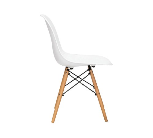 УТ000000272 Стул EAMES, бежево-серый, дер. ножки (8056PP DARK GREY) [бежево-серый]