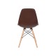 УТ000000272 Стул EAMES, бежево-серый, дер. ножки (8056PP DARK GREY) [бежево-серый]