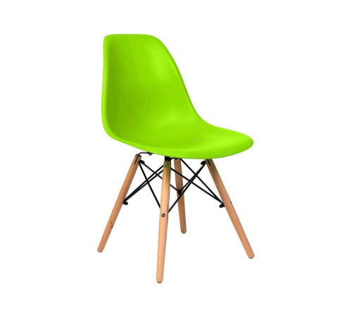 УТ000000272 Стул EAMES, бежево-серый, дер. ножки (8056PP DARK GREY) [бежево-серый]
