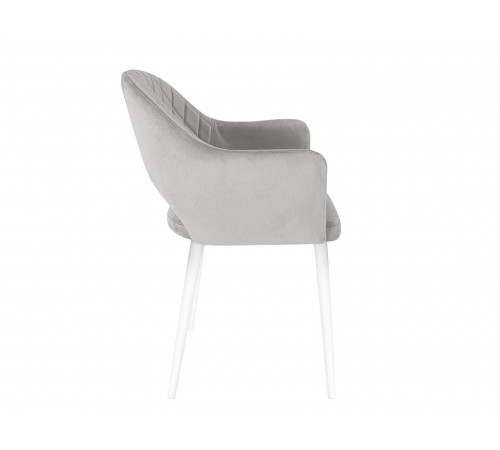 Стул София / Николас, светло-серый/белый