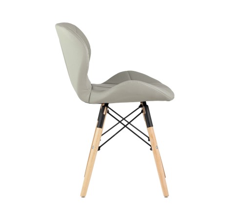 УТ000005424 Стул Бон, экокожа, серый