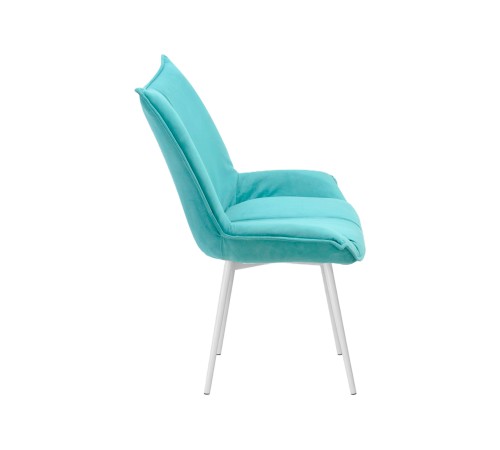 4600812042395 Кухонный стул Осло, бирюзовый/белый