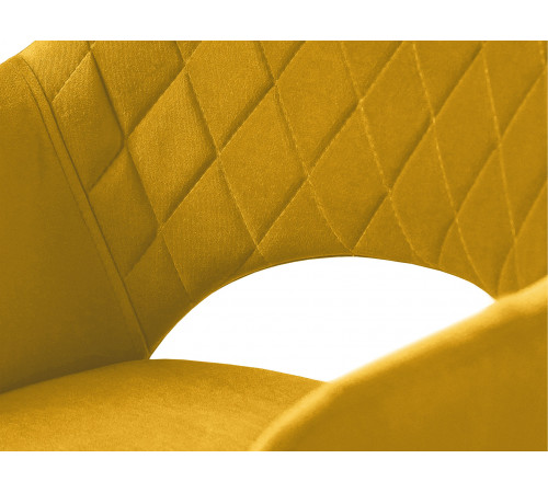 Стул София / Николас, желтый/черный