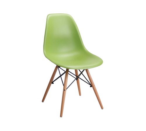 УТ000000272 Стул EAMES, бежево-серый, дер. ножки (8056PP DARK GREY) [бежево-серый]