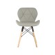 УТ000005424 Стул Бон, экокожа, серый