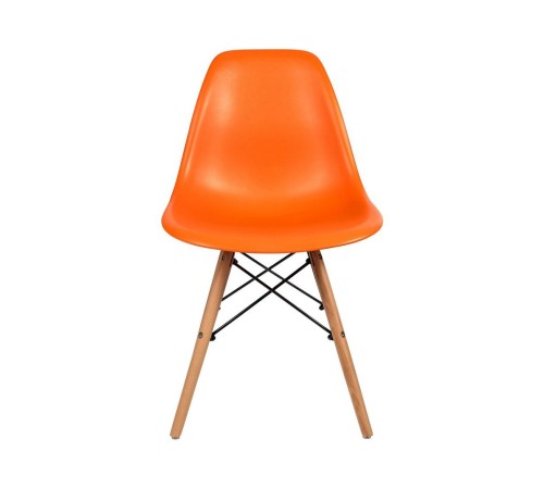 УТ000000272 Стул EAMES, бежево-серый, дер. ножки (8056PP DARK GREY) [бежево-серый]
