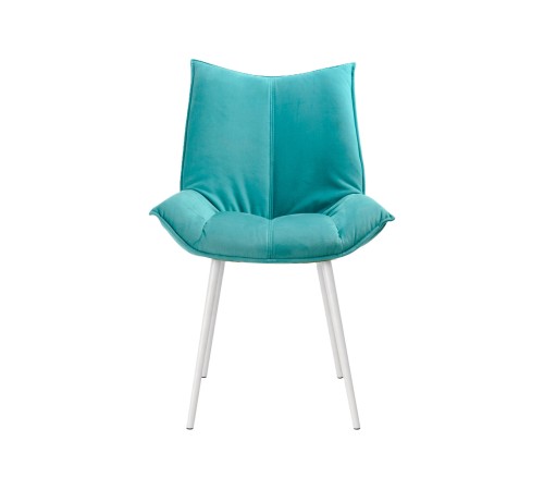 4600812042395 Кухонный стул Осло, бирюзовый/белый