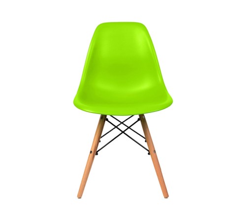 УТ000000272 Стул EAMES, бежево-серый, дер. ножки (8056PP DARK GREY) [бежево-серый]