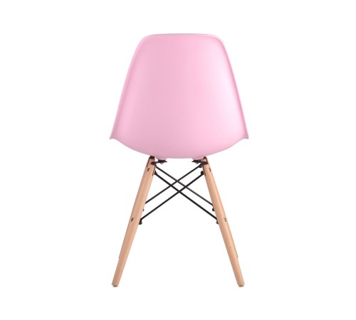 УТ000000272 Стул EAMES, бежево-серый, дер. ножки (8056PP DARK GREY) [бежево-серый]