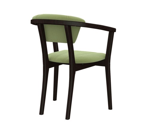 Кухонный стул Харви, венге/зеленый