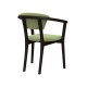 Кухонный стул Харви, венге/зеленый