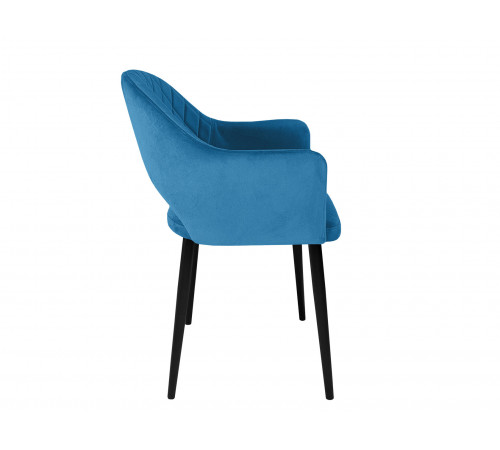 Стул София / Николас, синий/черный