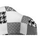 УТ000002350 Кресло EAMES пэчворк, черно-белое