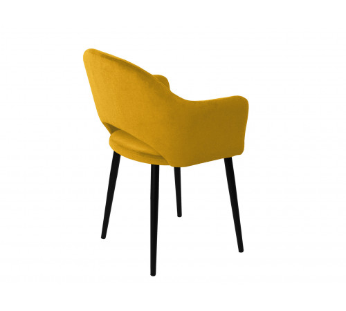 Стул София / Николас, желтый/черный