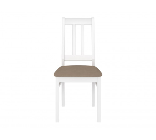 Комплект стульев 2 шт Лейс, белый античный/серо-бежевый