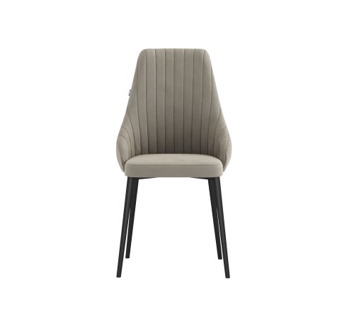 Кухонный стул Генри / Кора, бежевый/черный