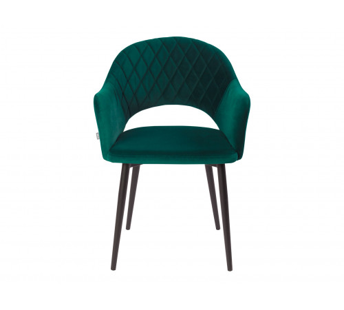 Комплект стульев 2 шт. София / Николас, светло-серый микровелюр/белый