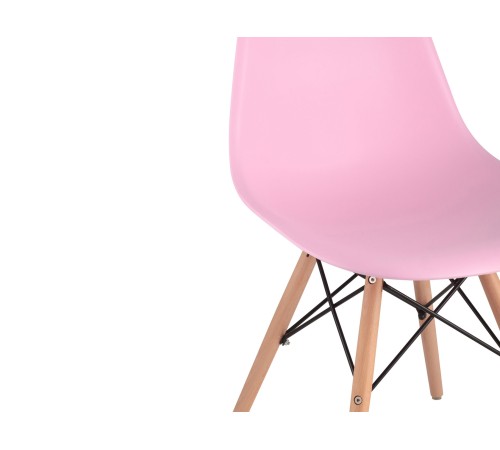 УТ000000272 Стул EAMES, бежево-серый, дер. ножки (8056PP DARK GREY) [бежево-серый]