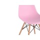 УТ000000272 Стул EAMES, бежево-серый, дер. ножки (8056PP DARK GREY) [бежево-серый]