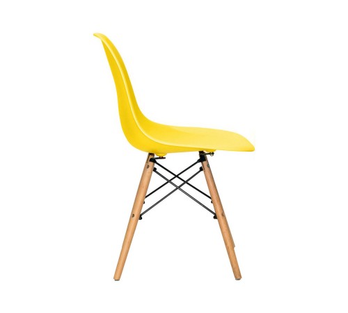 УТ000000272 Стул EAMES, бежево-серый, дер. ножки (8056PP DARK GREY) [бежево-серый]
