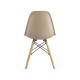 УТ000000272 Стул EAMES, бежево-серый, дер. ножки (8056PP DARK GREY) [бежево-серый]