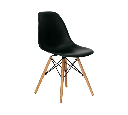 УТ000000272 Стул EAMES, бежево-серый, дер. ножки (8056PP DARK GREY) [бежево-серый]