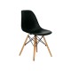 УТ000000272 Стул EAMES, бежево-серый, дер. ножки (8056PP DARK GREY) [бежево-серый]