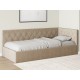 Тахта с подъемным механизмом Алекс 120х200, кремовый велюр + Матрас Optima SХ 22 120х200