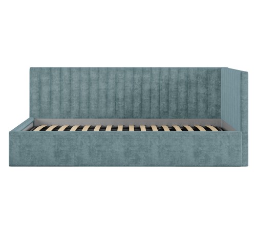 Тахта с подъемным механизмом Эйми 90х200, бирюзовый шенилл