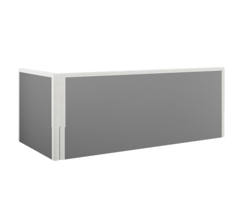 Тахта с подъемным механизмом Риана 90х200, молочный велюр