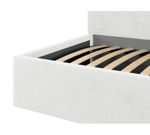 Тахта с подъемным механизмом Риана 90х200, молочный велюр