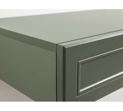 Стол-консоль Марион 12.318, дымчатый Зеленый/олива шагрень