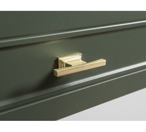 Стол-консоль Марион 12.318, дымчатый Зеленый/олива шагрень