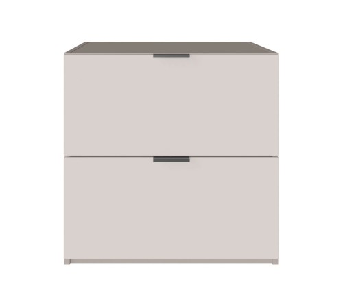 Тумба Осака 2 ящ ПМ-441.03, велюр/сантьяго софт