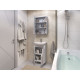Тумба под раковину Турин 600-2-0, белый