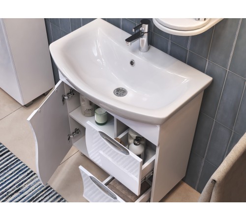 Тумба под раковину Каллао 700-1-2 с раковиной (Балтика)