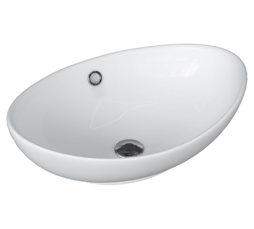 Тумба под раковину Луна 800-0-2 со столешницей навесная с раковиной, белый