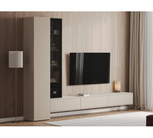 ТВ-тумба подвесная Амели 1 ящ, кашемир