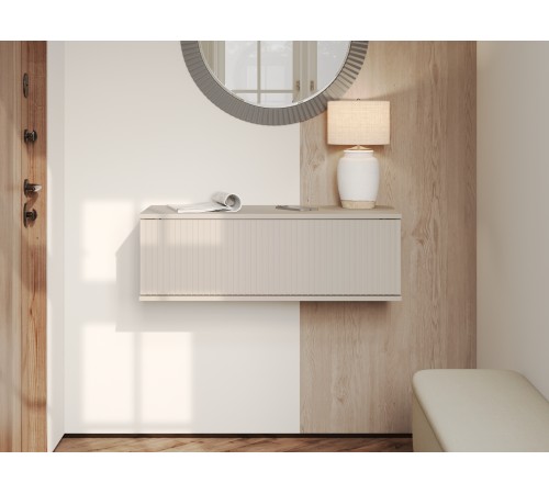 ТВ-тумба подвесная Амели 1 ящ, кашемир