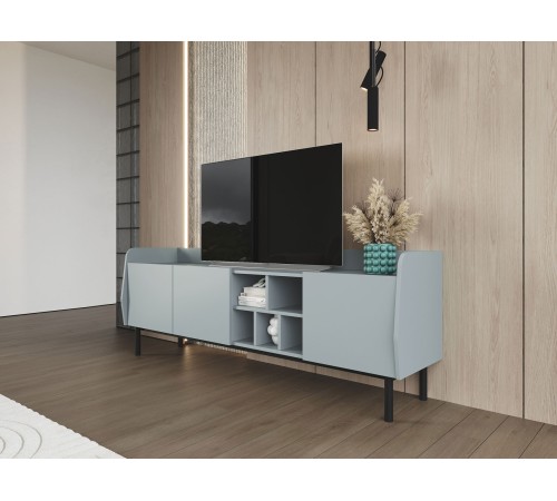 ТВ-Тумба Бруно с нишей, дасти Грин