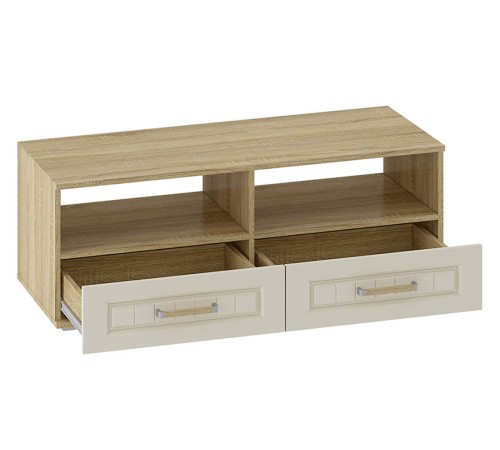 ТВ-тумба Маркиза, дуб сонома/крем сатин