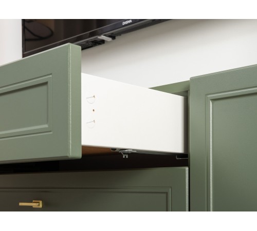 ТВ-тумба Марион 16.167, дымчатый зеленый/олива шагрень