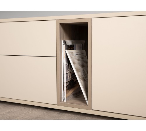 ТВ-Тумба Тайл, сатин/эмили блаш