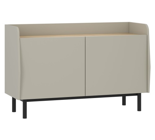 ТВ-Тумба Бруно 2 дв, шалфей/дуб крафт золотой