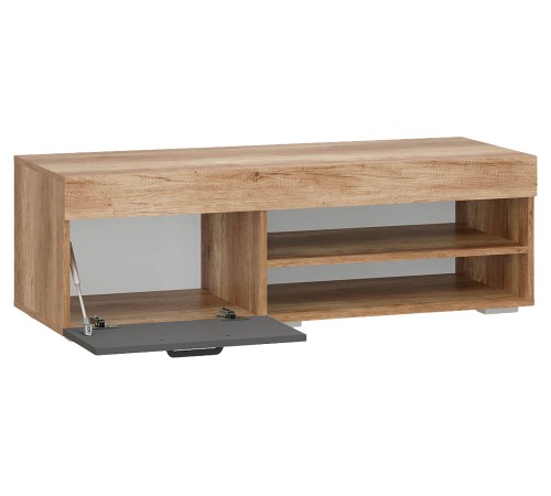 ТВ-тумба Прима, графит/дуб каньон