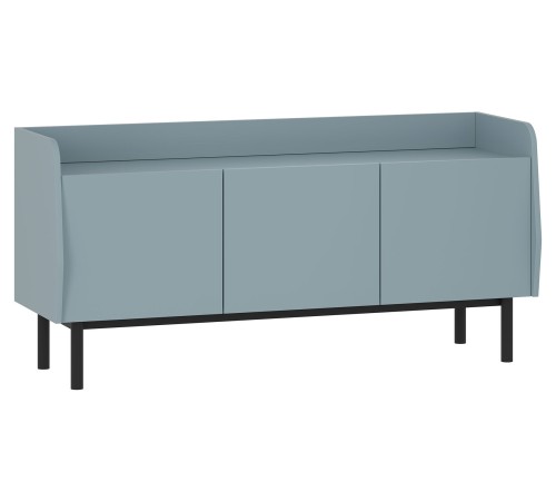 ТВ-Тумба Бруно 3 дв, дасти Грин