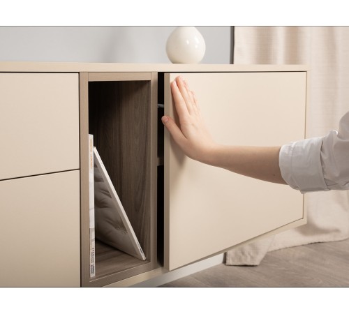 ТВ-Тумба Тайл, сатин/эмили блаш